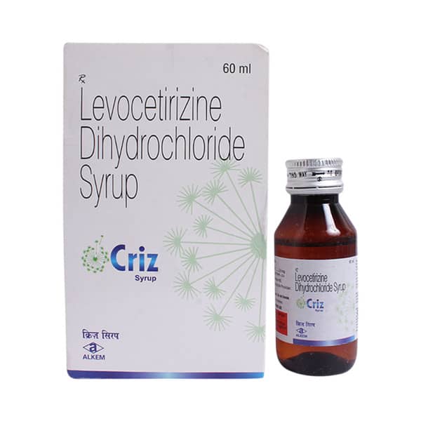 Criz 2.5mg Bottle Of 60ml Syrup