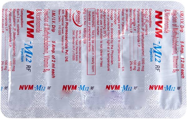 Nvm M12 Injection 2 Ml