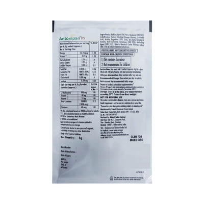Antoxipan Ds Orange And Cooler Flavour Sachet Of 6gm Powder
