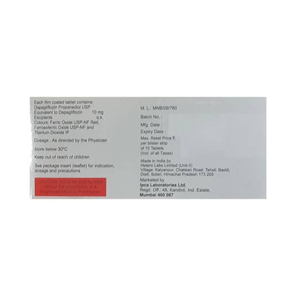 Depitrip 10mg Strip Of 10 Tablets