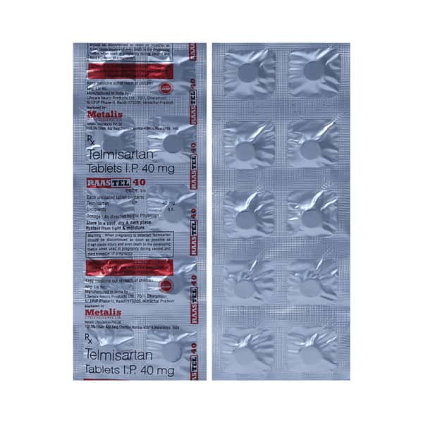 Raastel 40mg Strip Of 10 Tablets