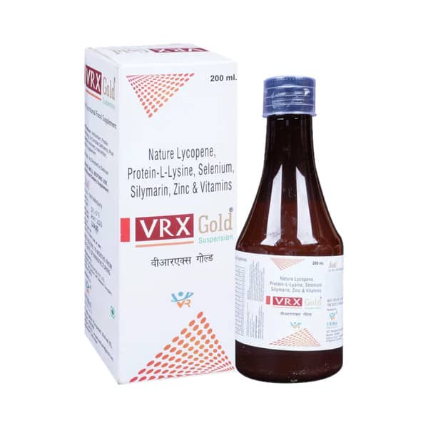Vrx Gold Bottle Of 200ml Suspension