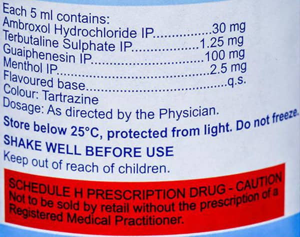 Xpect B Mixed Fruit Flavour Sugar Free Bottle Of 100ml Syrup