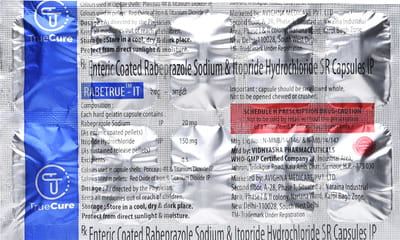 Rabetrue It Strip Of 10 Capsules