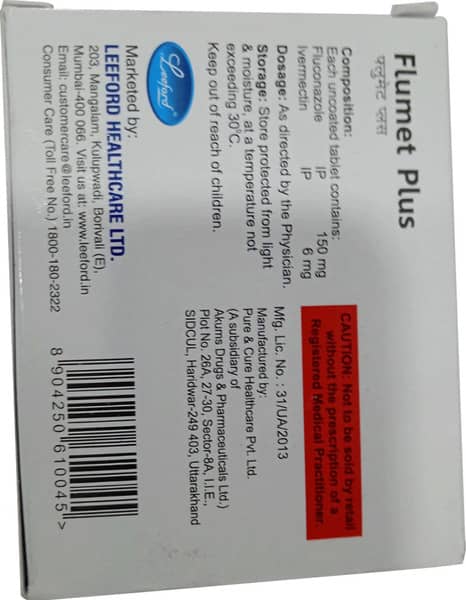 Flumet Plus Strip Of 1 Tablet