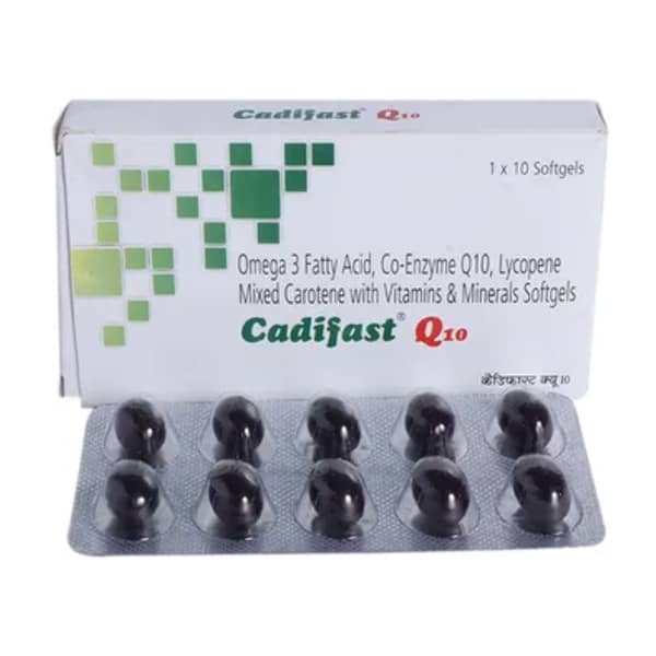 Cadifast Q10 Strip Of 10 Tablets