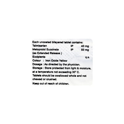 Telbrit Mt 50mg Strip Of 15 Tablets