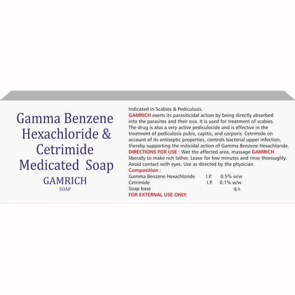 Gamrich Soap 75Gm