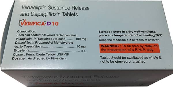Verifica D 10mg Strip Of 10 Tablets