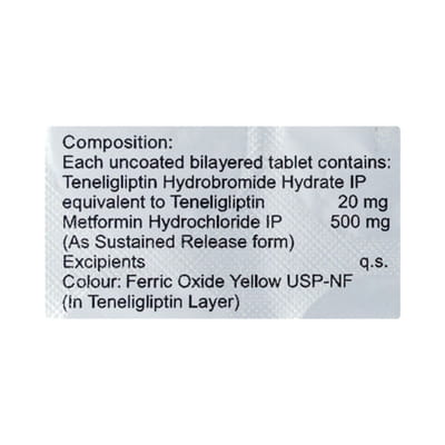 Incriten M 500mg Strip Of 10 Tablets