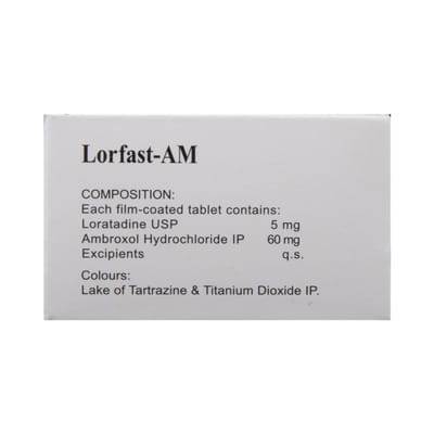 Lorfast Am Strip Of 20 Tablets