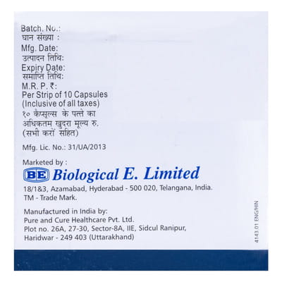 Candigo Sb 50mg Strip Of 10 Capsules