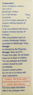 Brumica 50mg Dry Vial Of 1 Powder For Injection