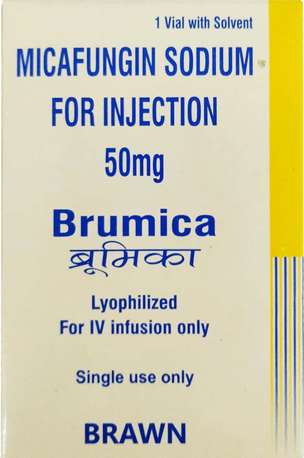brumica 50mg dry vial of 1 powder for injection