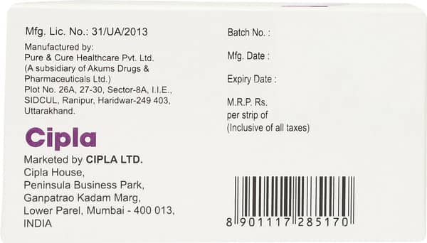 Urifast Sr 100mg Strip Of 15 Tablets