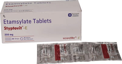 Styptovit E 250mg Strip Of 10 Tablets