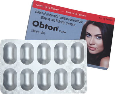 Obton Forte Strip Of 10 Tablets