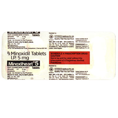 Minoxiheart 5mg Strip Of 10 Tablets