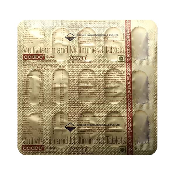 Cadbe Strip Of 15 Tablets