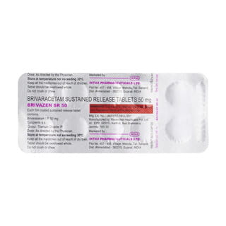 Brivazen Sr 50Mg Strip Of 10 Tablets