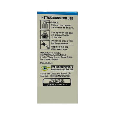 Tm Plus Bottle Of 5ml Eye Drops