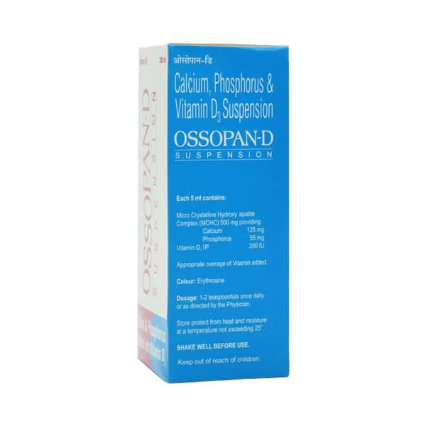 Ossopan D Strawberry Flavour Bottle Of 200ml Suspension