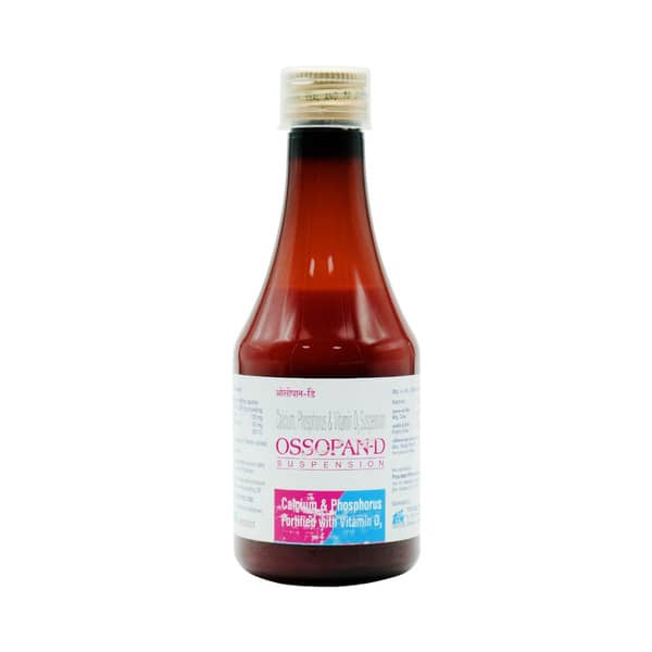 Ossopan D Strawberry Flavour Bottle Of 200ml Suspension