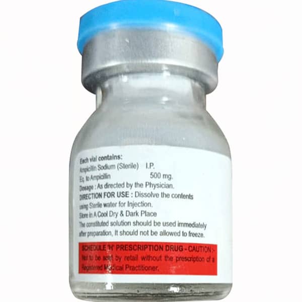 Ampicix 500mg Dry Vial Of 1 Powder For Injection