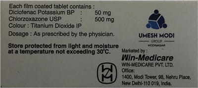 Myospas F Strip Of 10 Tablets