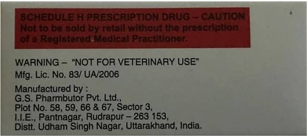 Myospas F Strip Of 10 Tablets