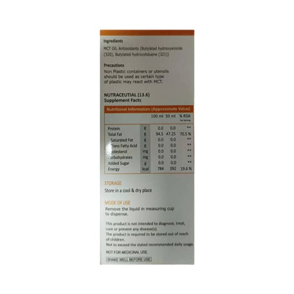 Mitspro Mct Bottle Of 100ml Oil