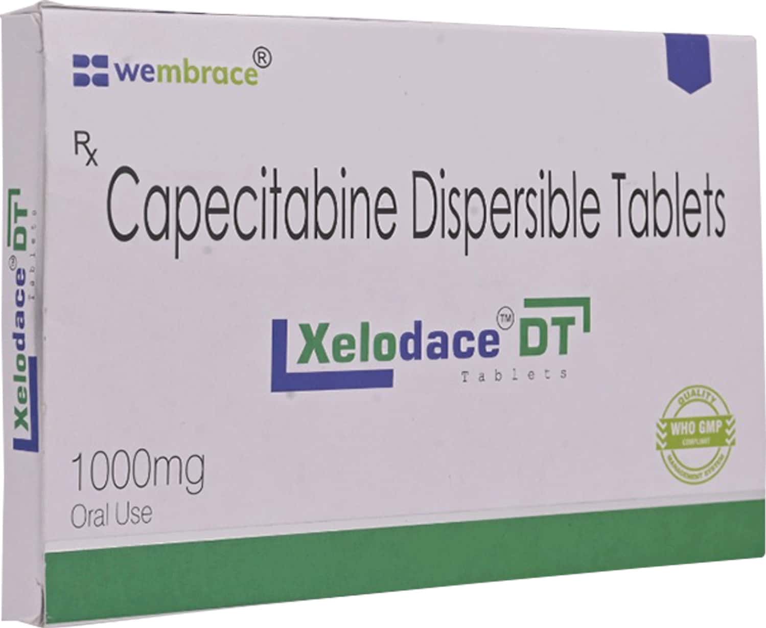 xelodace dt 1000mg tablets