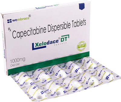 Xelodace Dt 1000mg Strip Of 10 Tablets