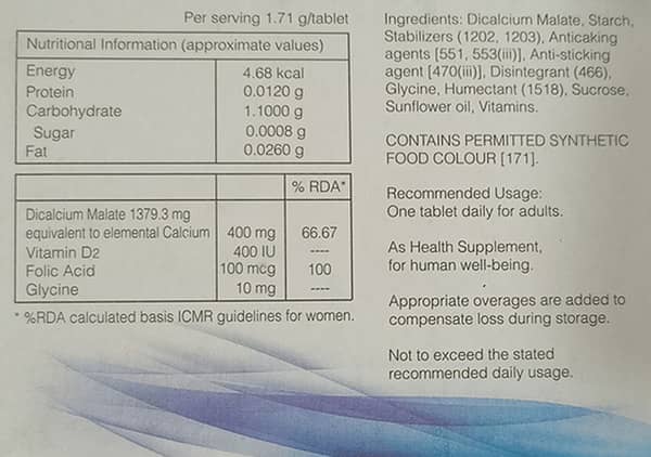 Calcidef Strip Of 10 Tablets