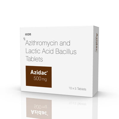 Azidac 500mg Strip Of 5 Tablets