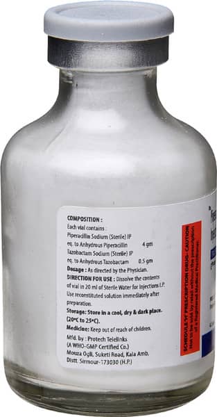 Truepiptaz 4.5Gm Dry Vial Of 1 Powder For Injection