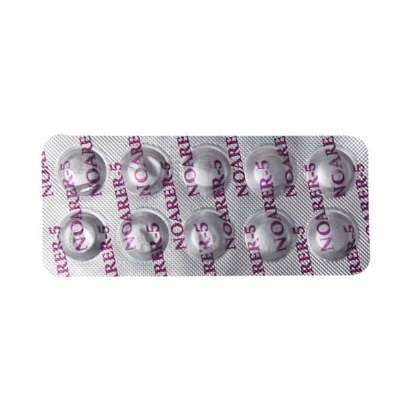 Noarer 5Mg Strip Of 10 Tablets