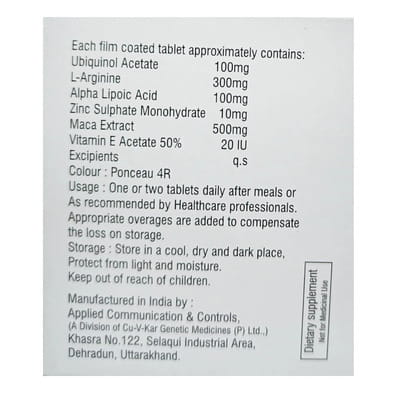 Co Q Rich Strip Of 10 Tablets