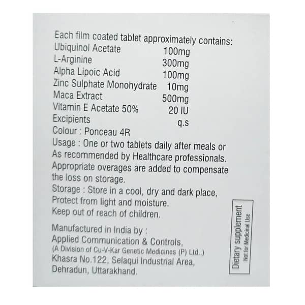 Co Q Rich Strip Of 10 Tablets