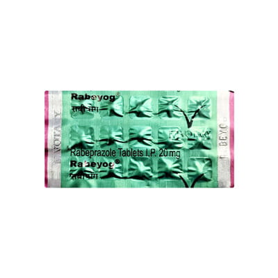 Rabeyog 20mg Strip Of 10 Tablets