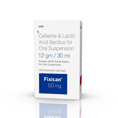 Fixican 50mg Bottle Of 30ml Dry Suspension