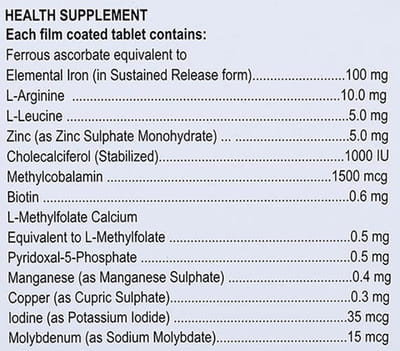 Haemaday Plus Strip Of 15 Tablets