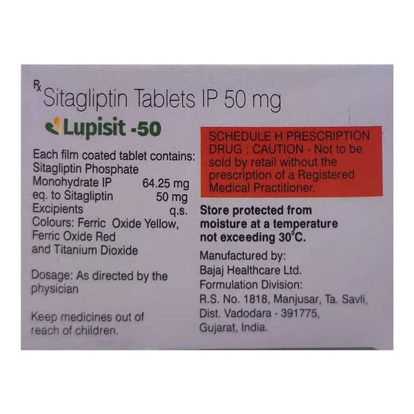 Lupisit 50 Strip Of 10 Tablets