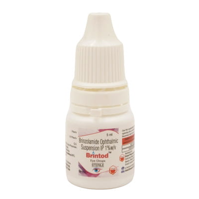 Brintod Bottle Of 5ml Eye Drops
