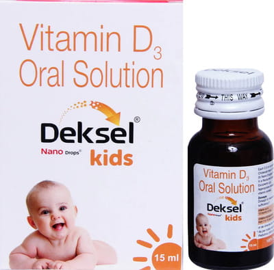 Deksel Kids Bottle Of 15ml Nano Drops