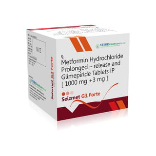 Seizmet G3 Forte Strip Of 15 Tablets