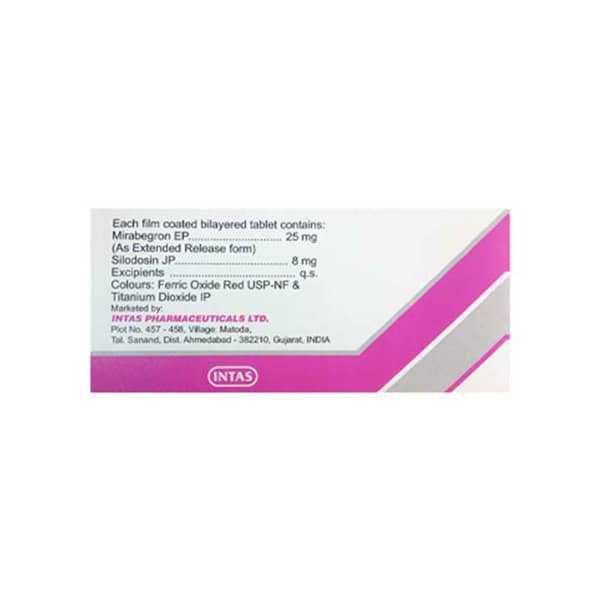 Silotime M 25mg Strip Of 10 Tablets