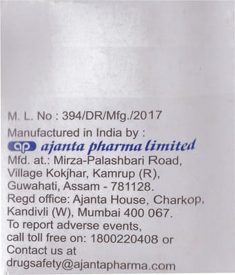 Efonta 40mg Strip Of 15 Tablets