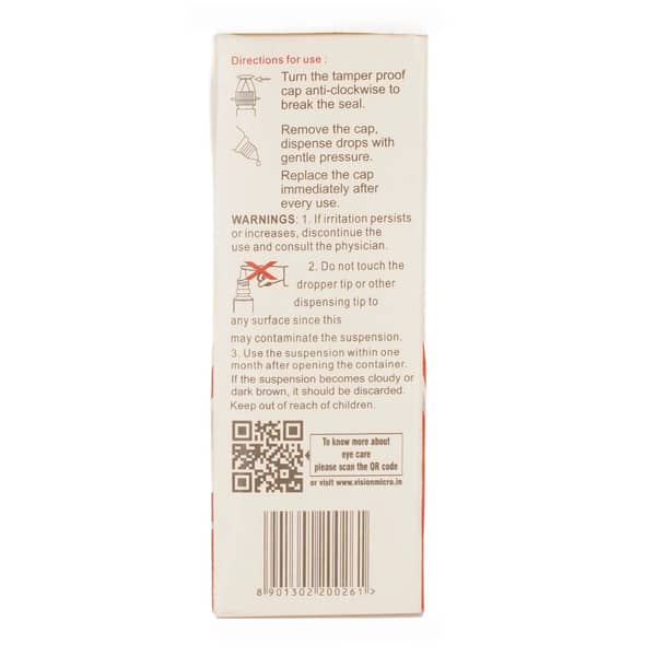 Predace 1% Bottle Of 10Ml Eye Drops