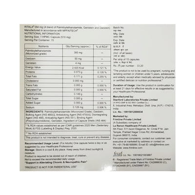 Palmiges Strip Of 15 Capsules